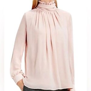 Vince Camuto Mock-Neck Blouse